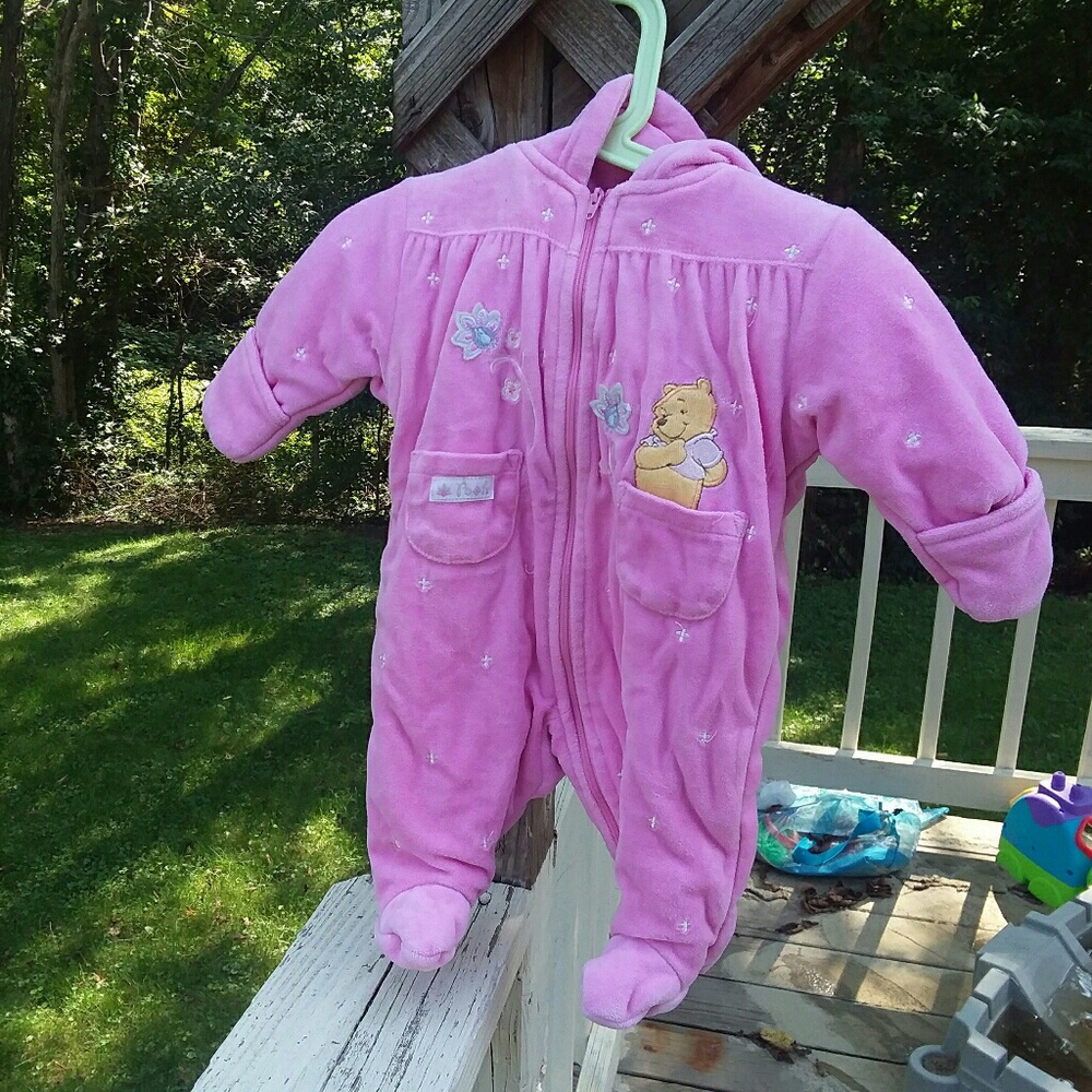 Baby girls winter bunting bundle